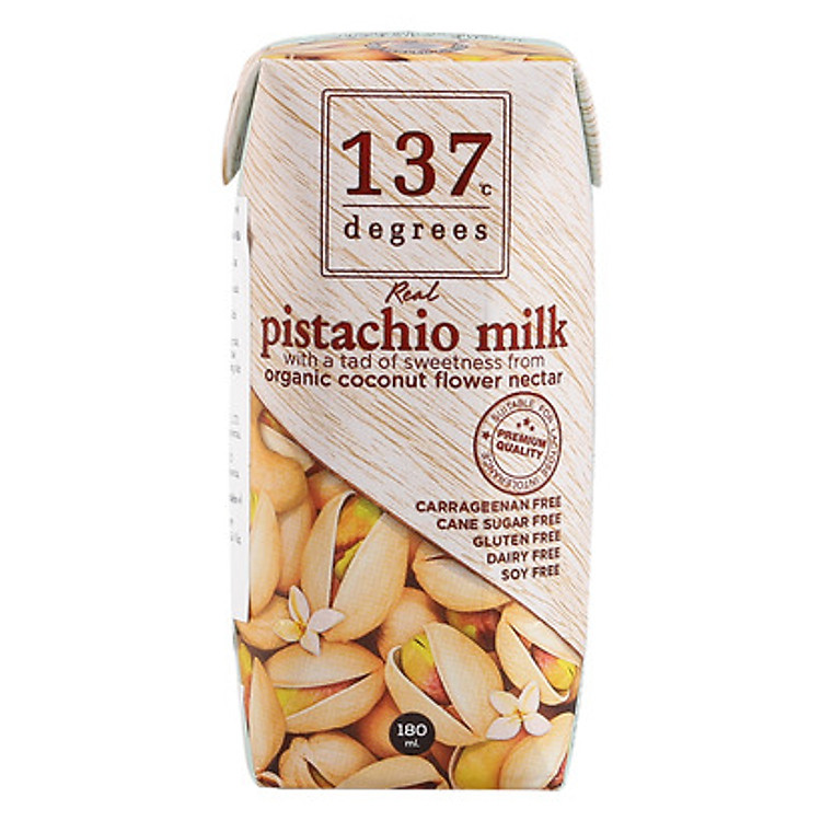 Sữa hạt dẻ cười 137 Degrees vị truyền thống 180ML