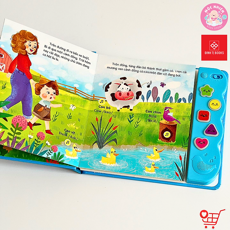 Âm Thanh Đinh Tị - Dành Cho Bé Từ 0 - 6 Tuổi Nhiều Chủ Đề - Ảnh 4