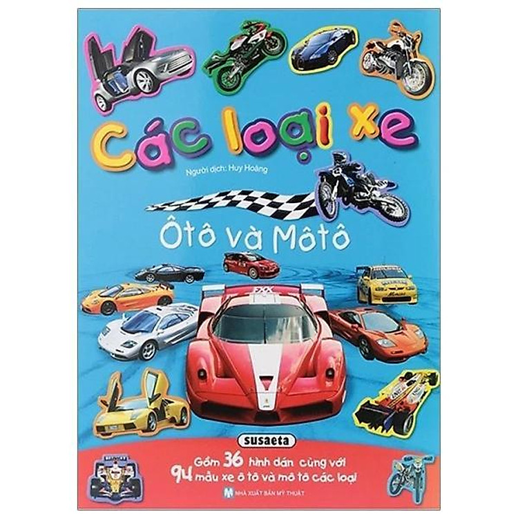 Hình Dán Sống Động Các Loại Xe Ô Tô Và Mô Tô