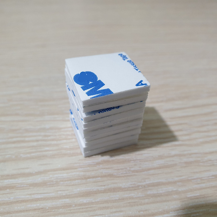 Miếng Dán Keo 2 Mặt Xốp Siêu Dính (10 chiếc) - Ảnh 3