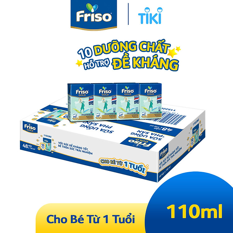 Thùng 48 Hộp Sữa Friso Gold Vani Tiết kiệm - Hình ảnh 2
