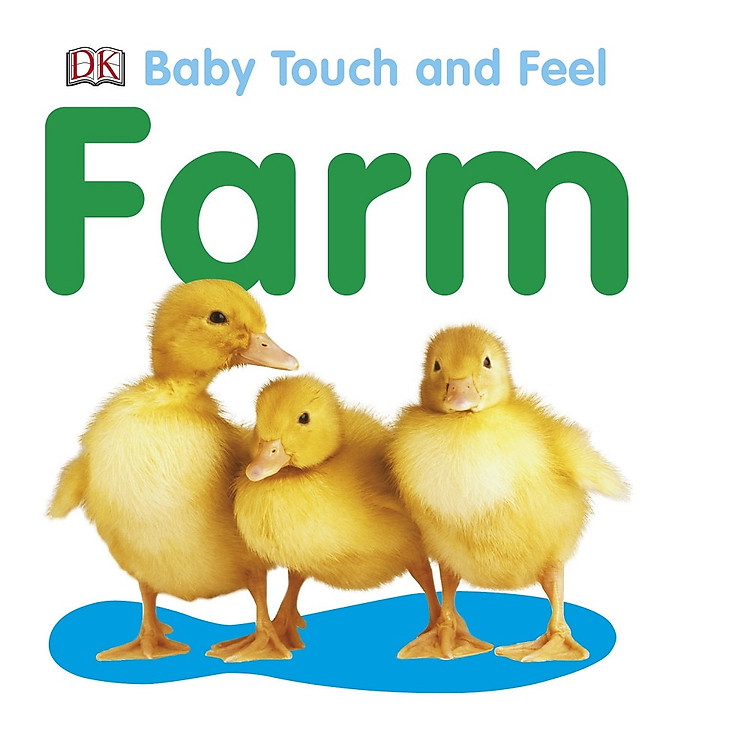 Sách DK Farm (Series Baby Touch And Feel)