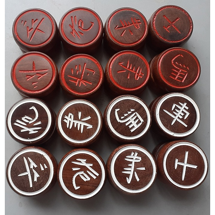 Quân Cờ Tướng Gỗ Hương Đẹp Chính hãng Ưu đãi - Hình ảnh 3