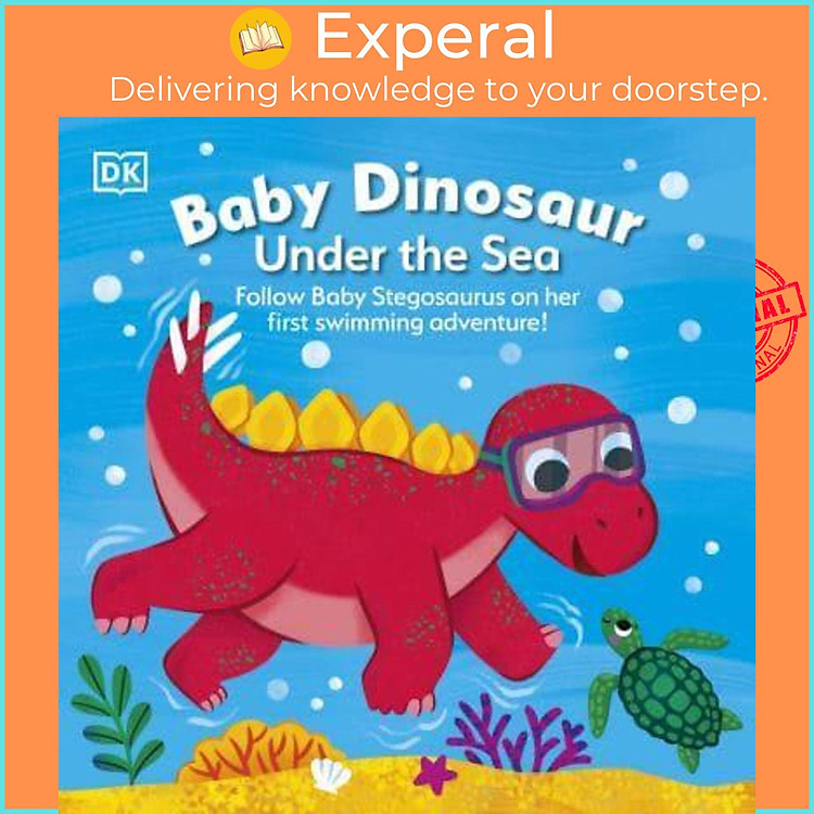 Sách - Baby Dinosaur Under the Sea - Baby Dinosaur by DK (UK edition, Board Book)