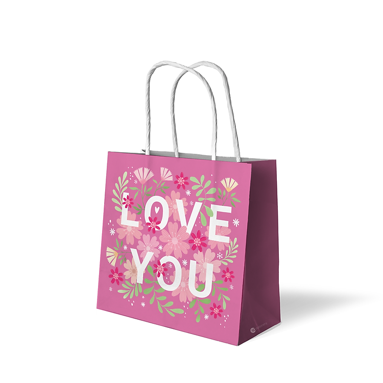 Túi Giấy Trung SDstationery Love You