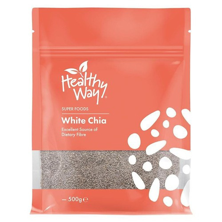 Hạt chia trắng và đen Úc Healthy Way White Chia - Black Chia 500g