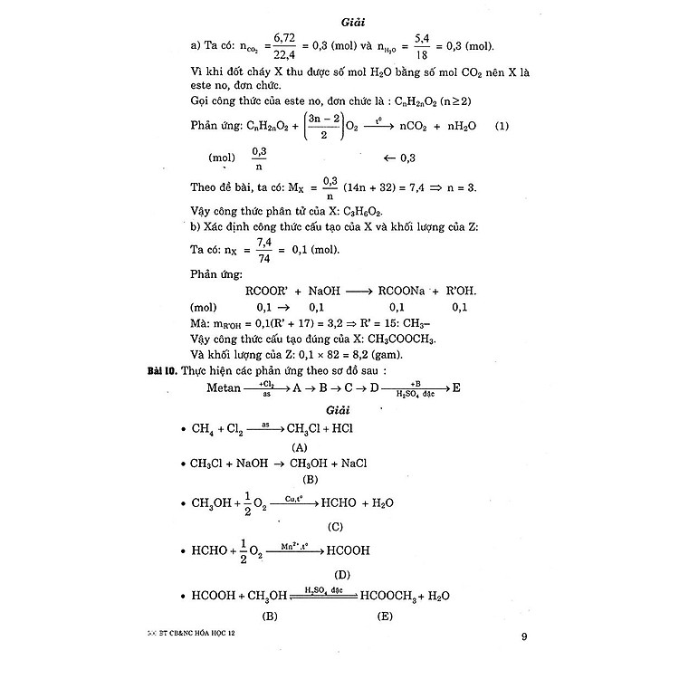 500 Bài Tập Cơ Bản Và Nâng Cao Hoá Học 12 - Ảnh 2