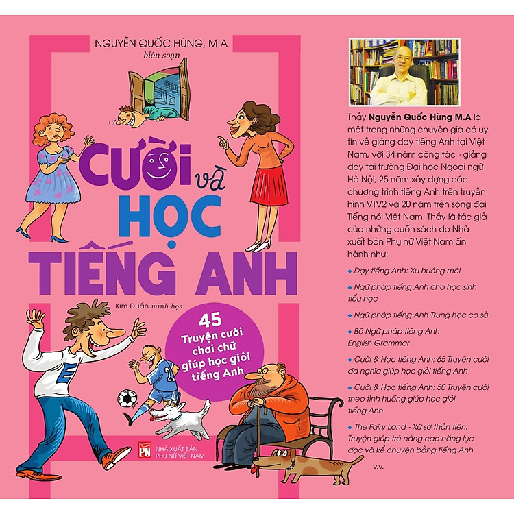 Cười và Học tiếng Anh: 45 Truyện cười chơi chữ giúp học giỏi tiếng Anh