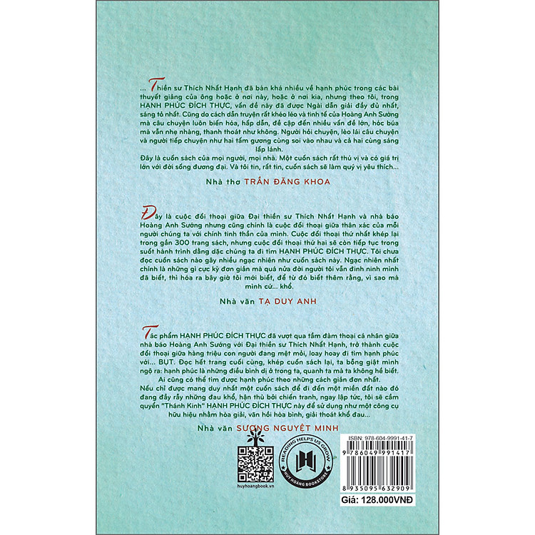 Trò chuyện với Thiền sư Thích Nhất Hạnh - Hạnh phúc đích thực - Ảnh 2