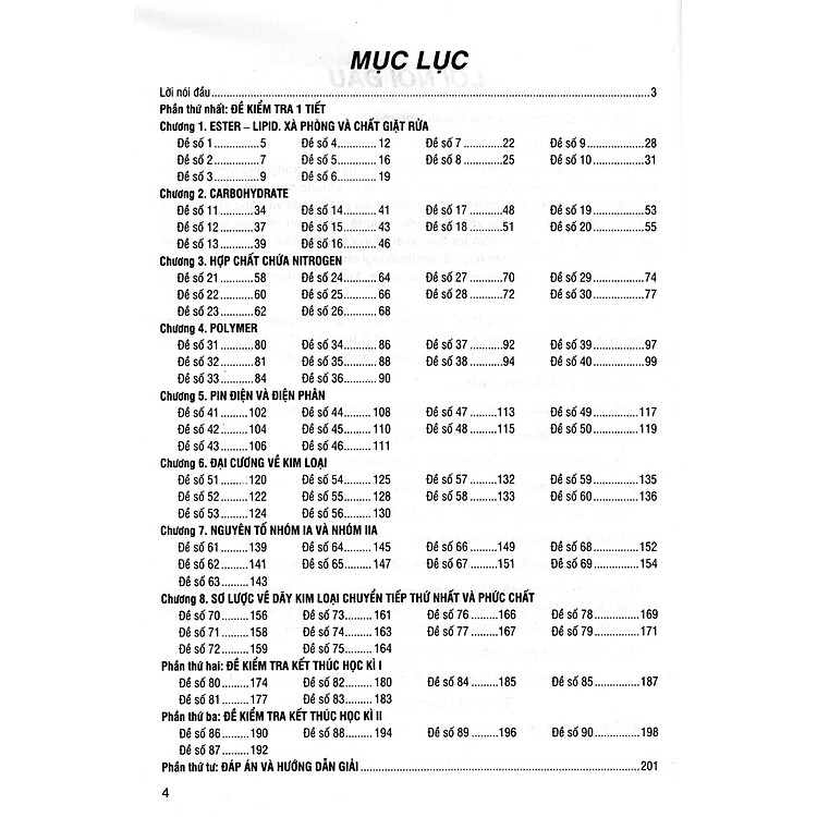 Tuyển Tập Đề Kiểm Tra Môn Hóa Học 12 - Ảnh 5