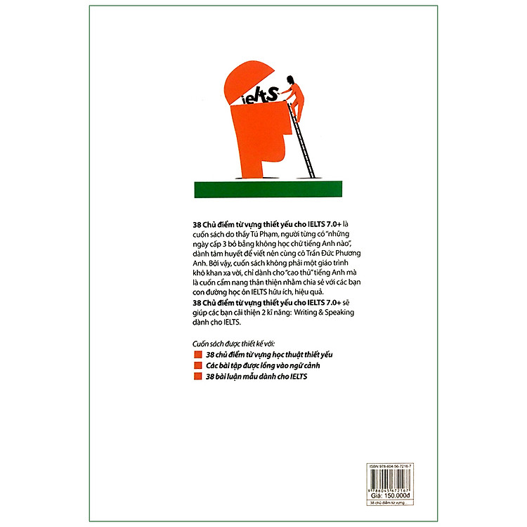 38 Chủ Điểm Từ Vựng Thiết Yếu IELTS 7.0 (Tái Bản 2020) - Ảnh 2