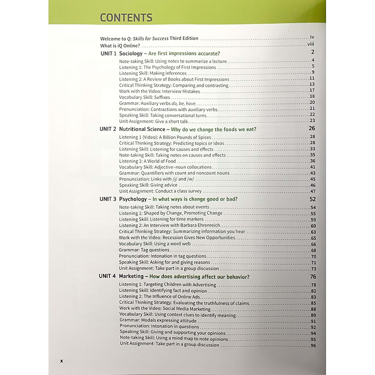 Q: Skills For Success: Level 3: Listening And Speaking Student Book With iQ Online Practice - 3rd Edition - Ảnh 7