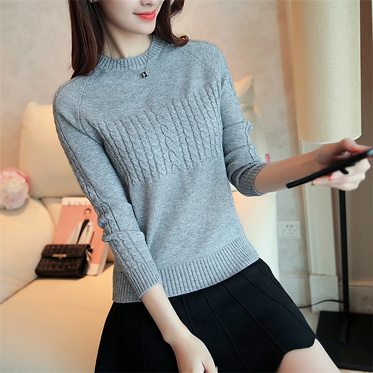 Áo len nữ freesize al012(xám)