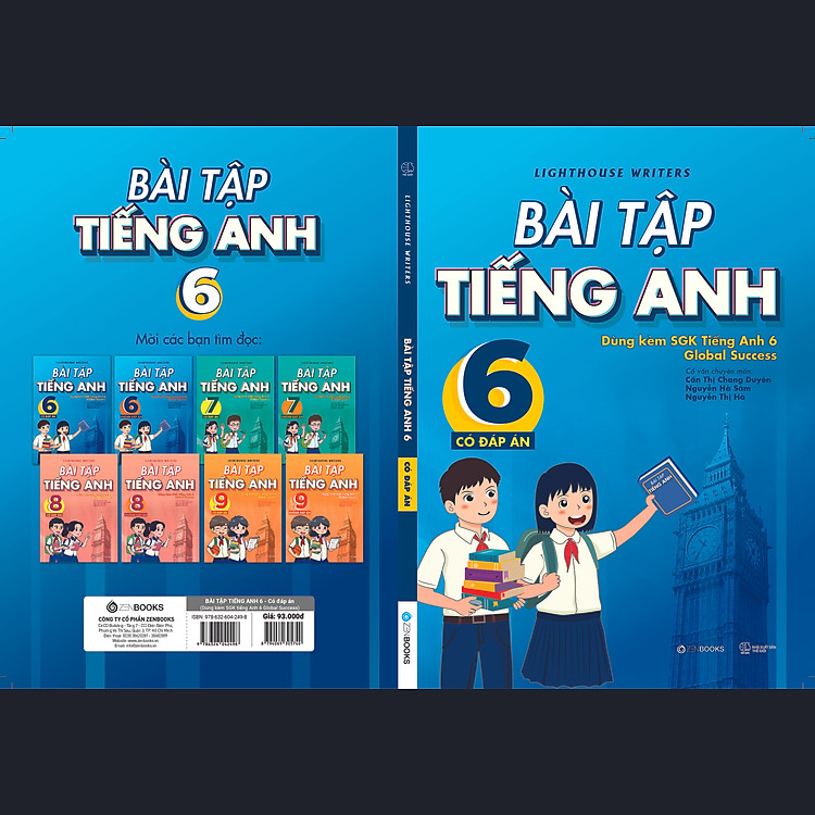 Bài Tập Tiếng Anh 6 - Có Đáp Án - Ảnh 3