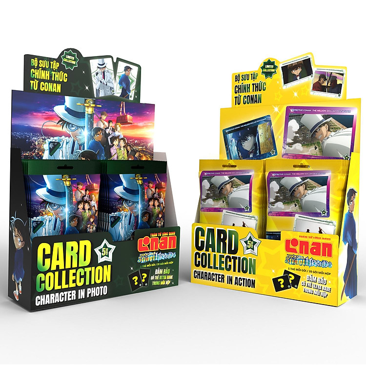 Thẻ Sưu Tập Thám Tử Lừng Danh Conan Movie 27 (5 cards) - Ảnh 2