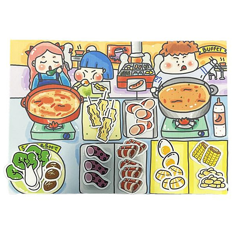 Mua Bộ Tranh Tương Tác Cô Tiên Xanh Chính hãng Ưu đãi