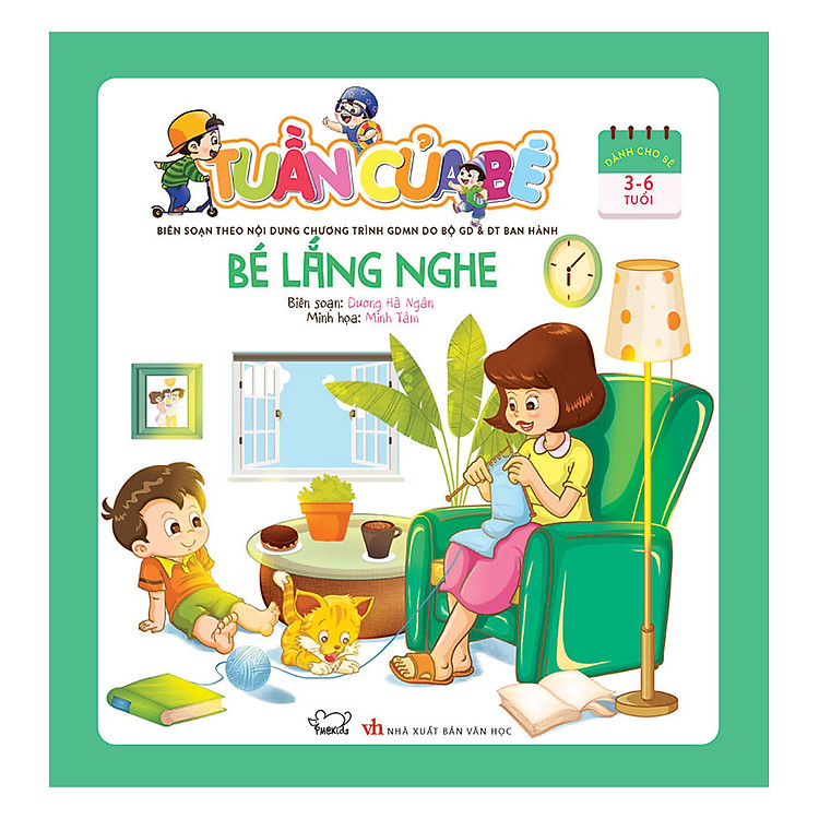 Sách Tuần Của Bé - Bé Lắng Nghe