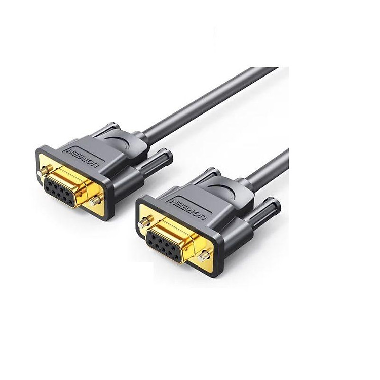 Ugreen 60310 1.5M Màu Xám Cáp tín hiệu nối dài COM RS232 2 đầu âm Hàng chính hãng