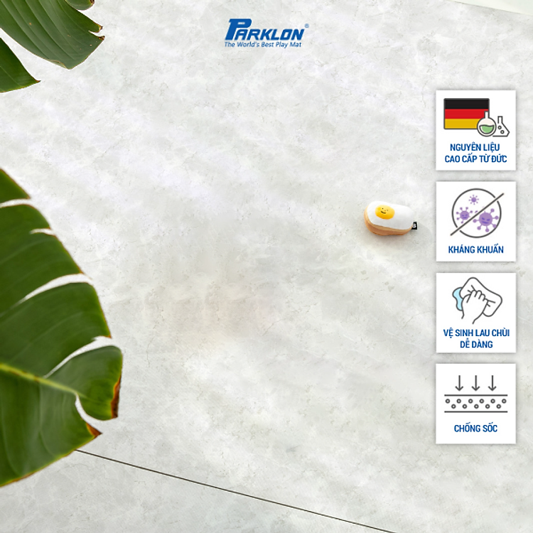 Thảm Em Bé Cao Cấp Parklon Hoa Văn Vân Đá Hoa Cương Vằn Chính Hãng Hàn Quốc (300x140x0.55)cm Chống Bụi Kháng Khuẩn Khử Mùi Chống Ồn Chống Sốc (Roll Mat-Crumble Marble)