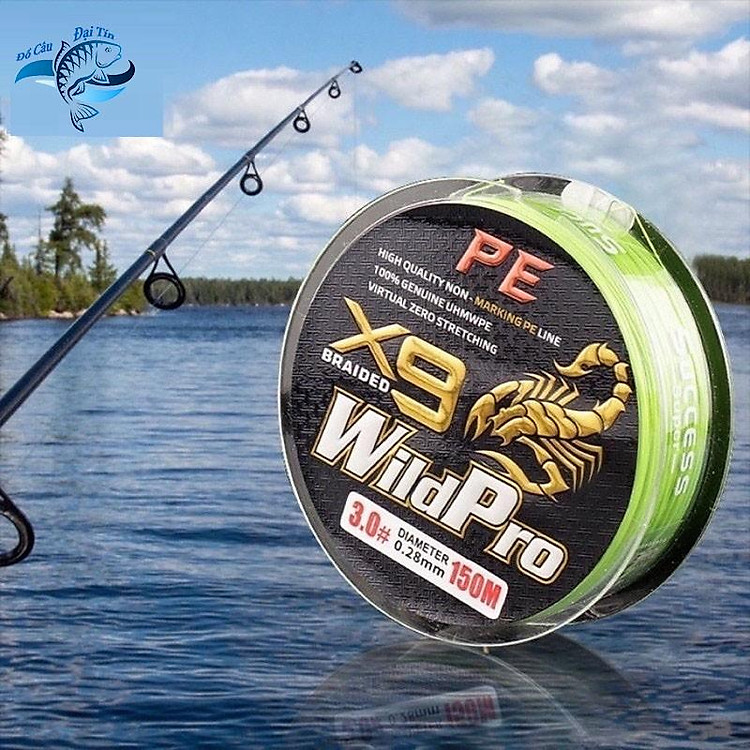Dây dù bọ cạp X9 - dây dù PE Lure X9 WildPro dài 150m