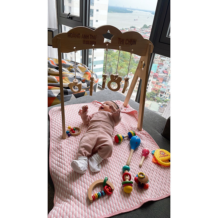 Mua Kệ Chữ A Đồ Chơi Sơ Sinh Chính hãng Tiết kiệm - Hình ảnh 5