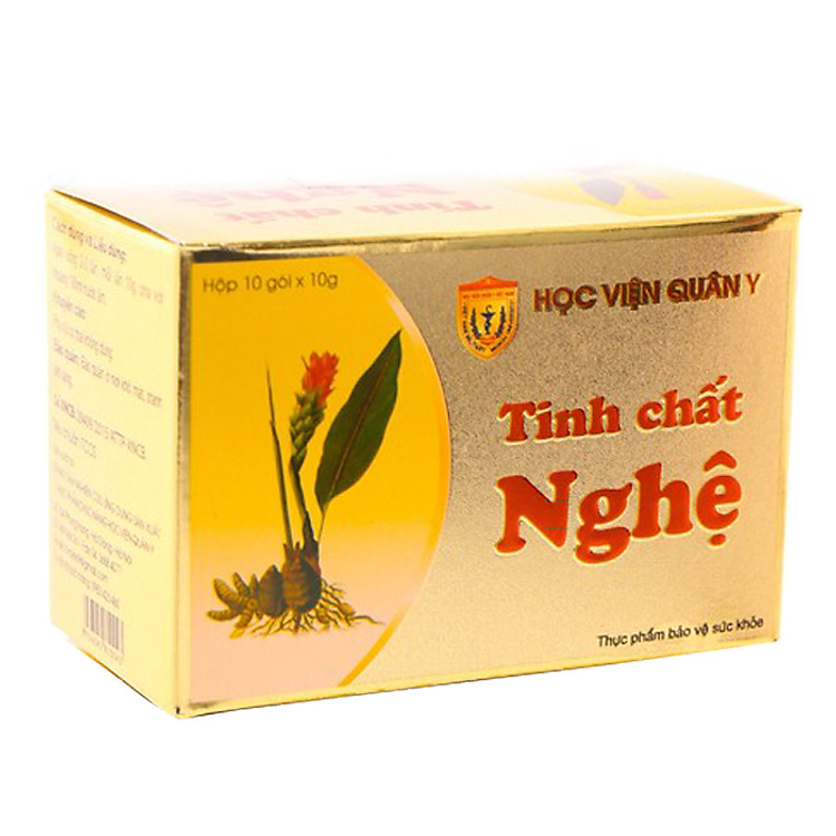 Tinh chất nghệ Học Viện Quân Y (curcuminoid) 10 gói x 10g