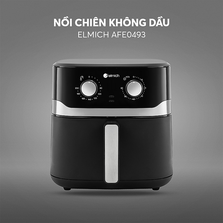Nồi chiên không dầu Elmich AFE0493 - Hàng chính hãng