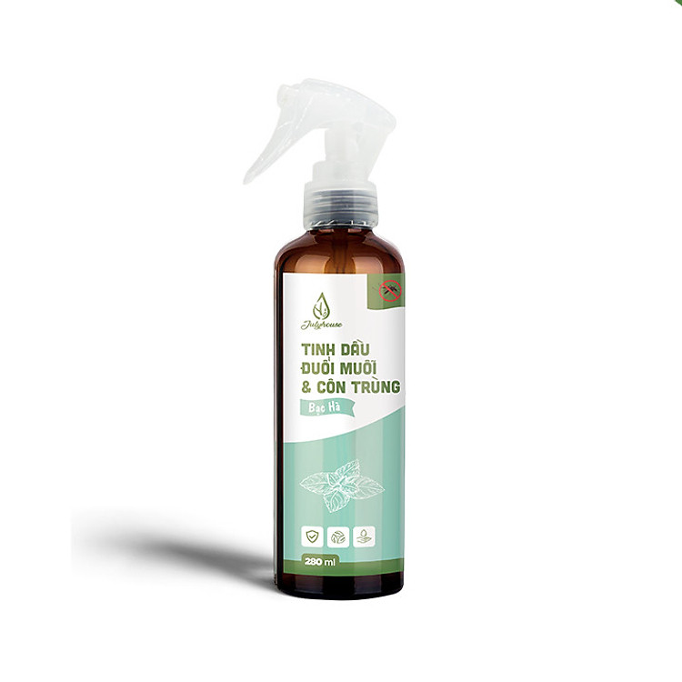 Bình xịt Phòng tinh dầu đuổi muỗi & côn trùng 280ml JULYHOUSE
