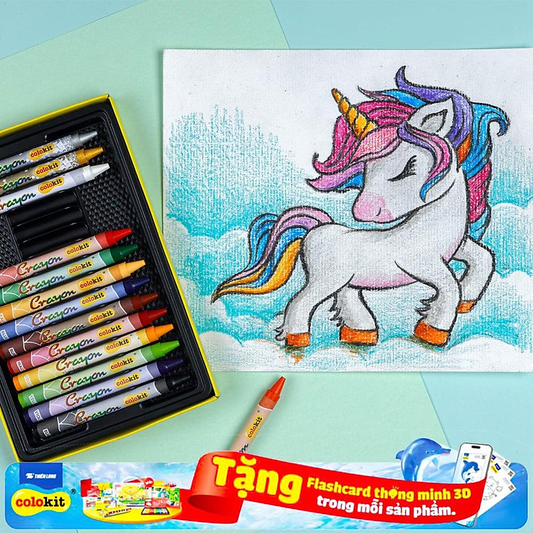 Bút sáp màu Colokit CR-C040