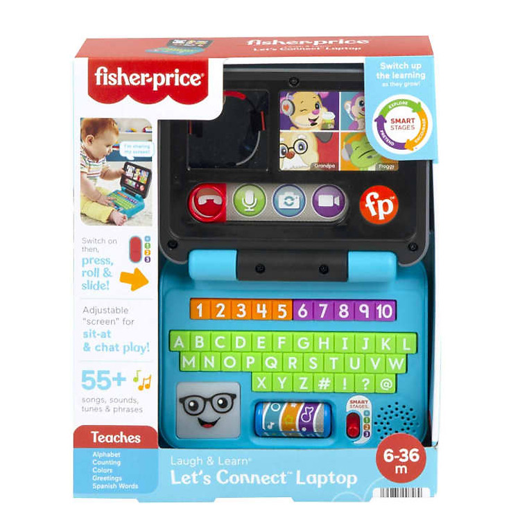 Mua tại Lazada: Đồ Chơi FISHER PRICE Máy Tính Xách Tay Chính hãng Giá rẻ