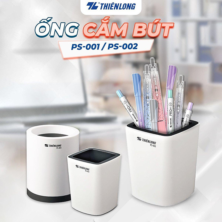 Ống cắm bút Thiên Long PS-002