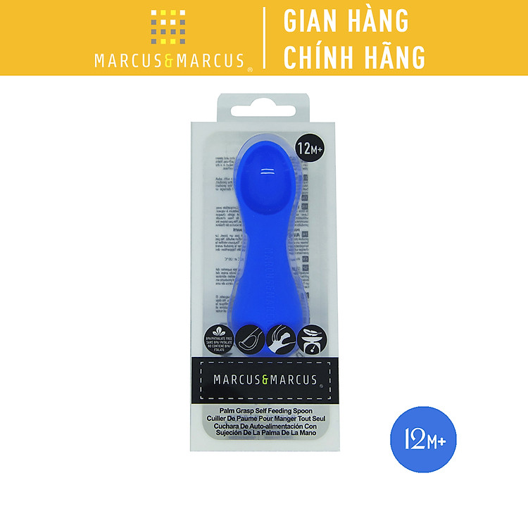 Thìa tập ăn silicon cho bé Marcus Chính hãng Tiết kiệm