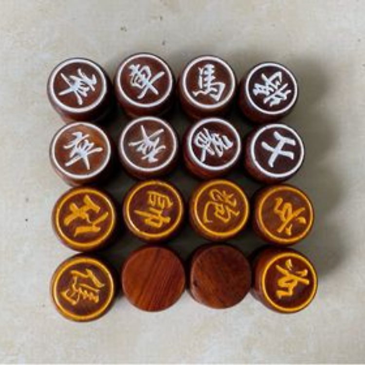 Cờ tướng gỗ hương và quân cờ Chính hãng Giá tốt - Hình ảnh 3