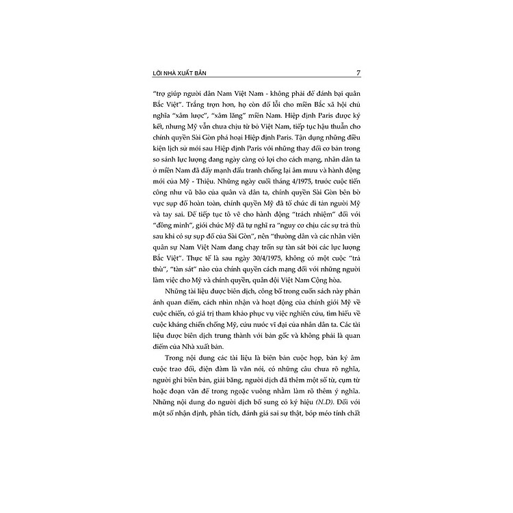 Những Biên Bản Cuối Cùng Tại Nhà Trắng: Phút Sụp Đổ Của Việt Nam Cộng Hòa (xuất bản lần thứ ba) - Ảnh 5