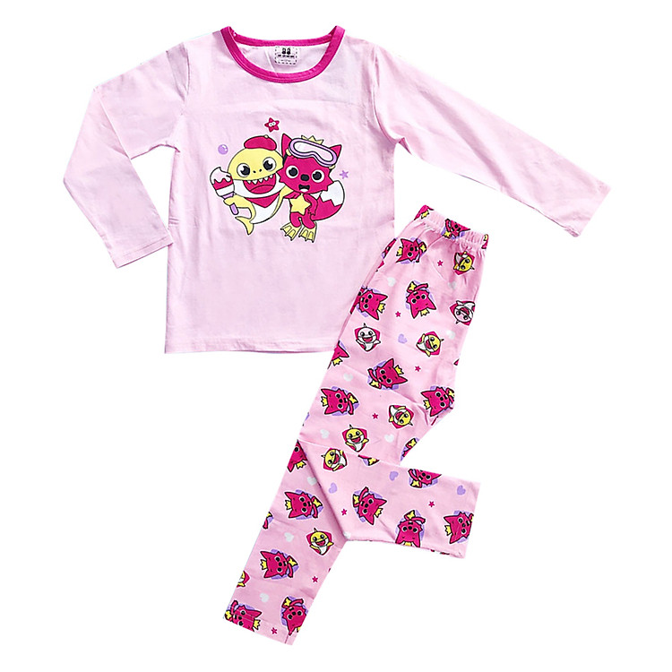 Đồ Bộ Bé Gái B34 Lei Lei - Hồng