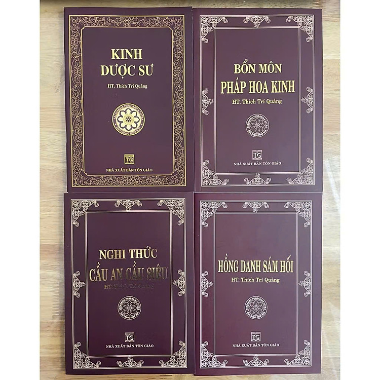 Hồng Danh Sám Hối, Nghi Thức Cầu An Cầu Siêu, Bổn Môn Pháp Hoa Kinh, Kinh Dược Sư (HT Thích Trí Quảng)