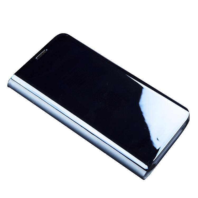 Bao Da cho Samsung Note 8 Clear View tráng gương - Hàng nhập khẩu