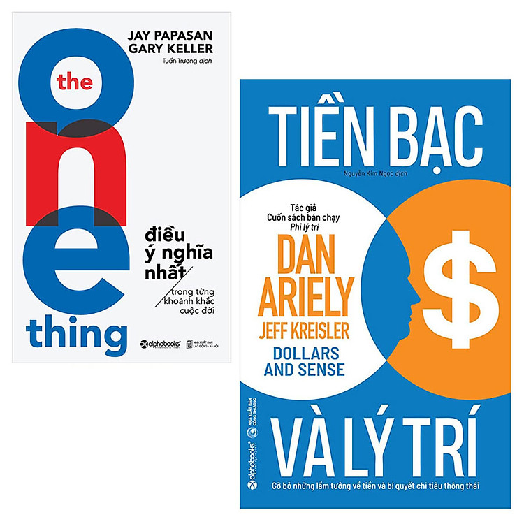 Combo Tiền Bạc Và Lý Trí và The One Thing - Điều Ý Nghĩa Nhất Trong Từng Khoảnh Khắc Cuộc Đời
