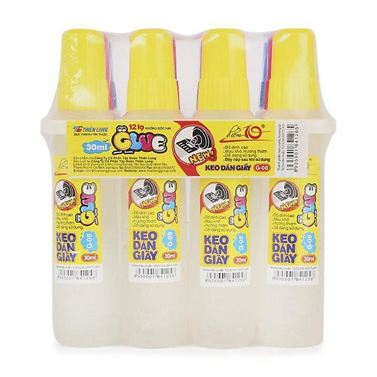 Keo dán giấy Điểm 10 G-08 (10 chiếc) - Ảnh 2