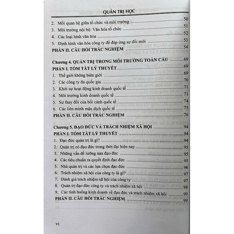 Quản Trị Học - Tóm Tắt Lý Thuyết Và Câu Hỏi Trắc Nghiệm - Ảnh 4