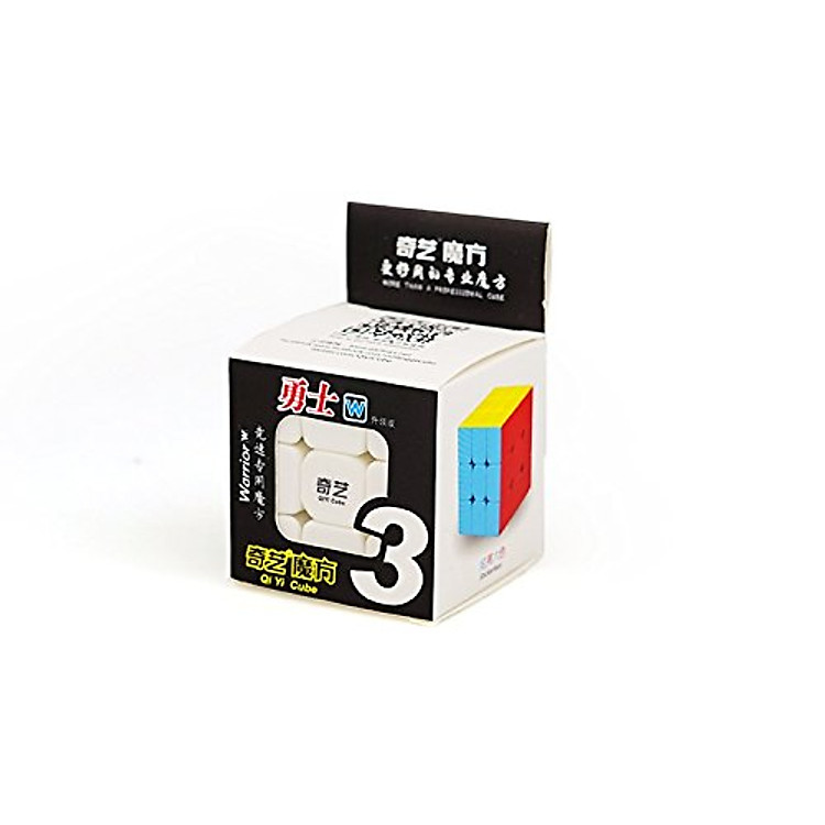 Rubik Qiyi Warrior W 3X3 Không Nhãn Chính hãng Giá rẻ - Hình ảnh 4