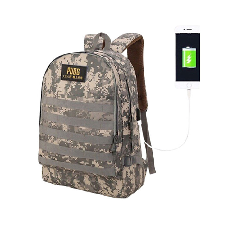Balo Du Lịch Balo Game PUBG Phong Cách Trẻ Trung Năng Động (42 x 10 x 30 cm)