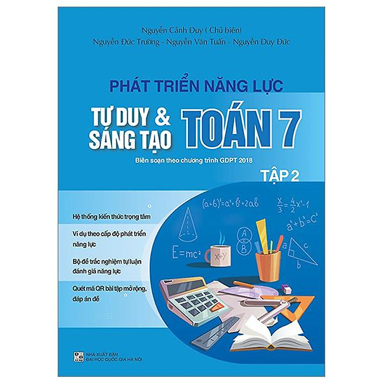 Phát Triển Năng Lực Tư Duy Và Sáng Tạo Toán 7 – Tập 2 (Biên Soạn Theo Chương Trình Giáo Dục Phổ Thông 2018)