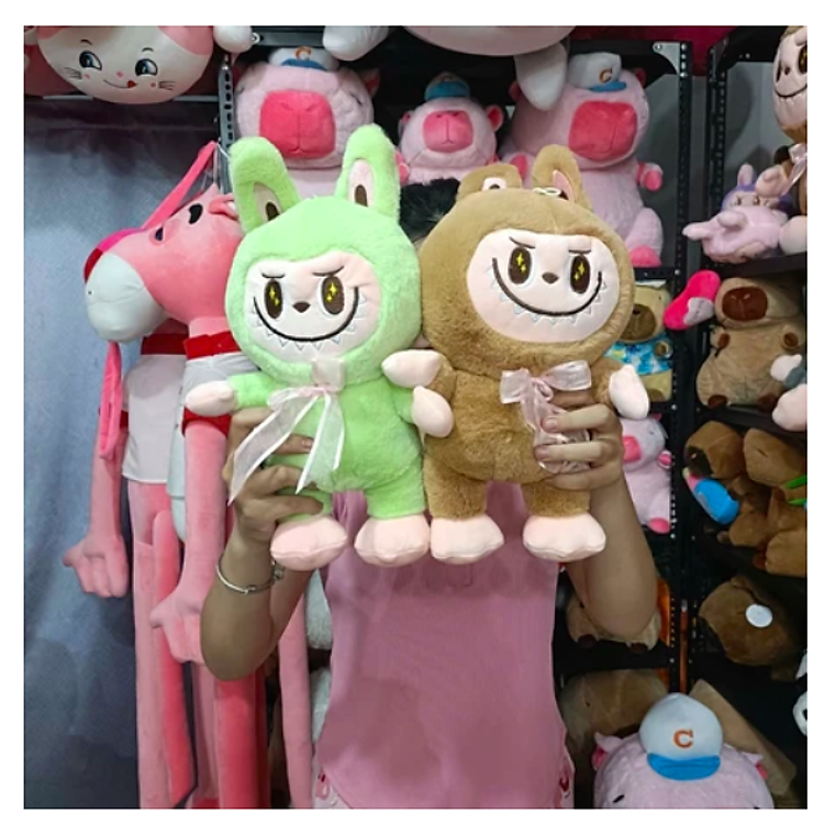 Mua Thú nhồi bông labubu dễ thương - 37cm Chính hãng Ưu đãi - Hình ảnh 4
