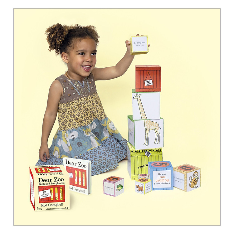 Sách Dear Zoo Book And Storyblocks - Thân gửi sở thú