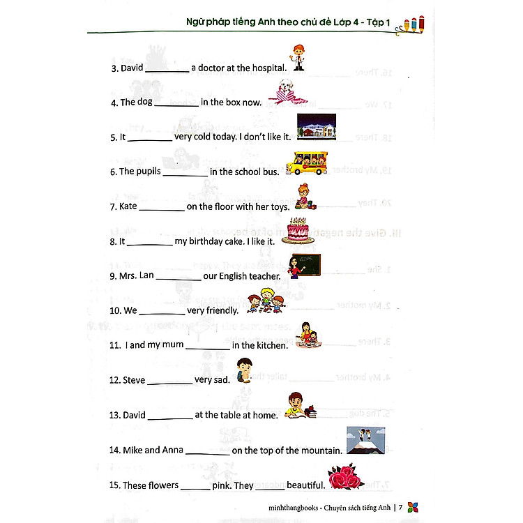 Primary Grammar - Ngữ Pháp Tiếng Anh Theo Chủ Đề Lớp 4 (Tập 1) (Tái Bản 2023) - Ảnh 3