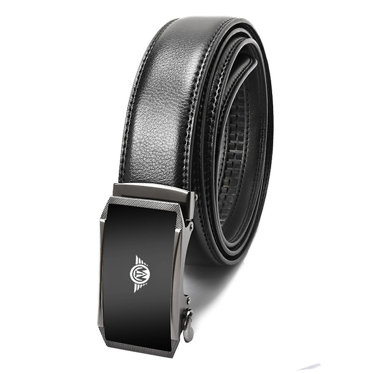 Thắt Lưng Nam Da Cao Cấp, Khóa Kim Loại Mặt Bóng Kiếng Minh Tâm MT-17H