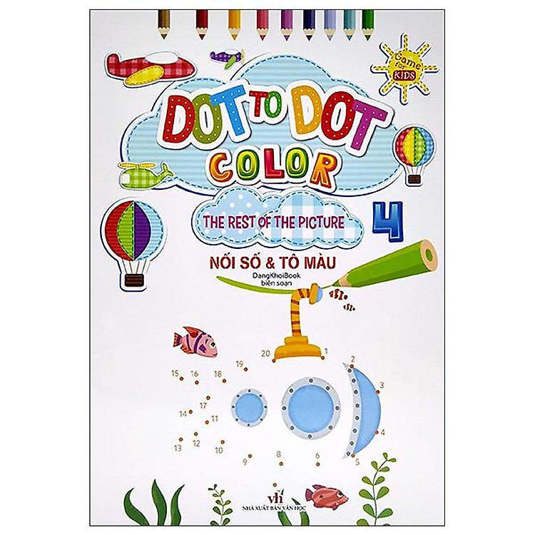 Dot To Dot Color – The Rest Of The Picture – Nối Số Và Tô Màu 4