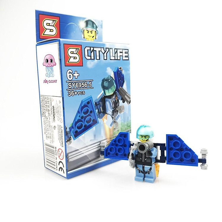 Đồ chơi xếp hình 30-60 PCS cho bé Chính hãng Giá tốt - Hình ảnh 4