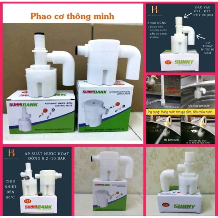 1 PHAO CƠ TỰ ĐỘNG NGẮT NƯỚC KHI ĐẦY THÔNG MINH CHO MỌI NGƯỜI